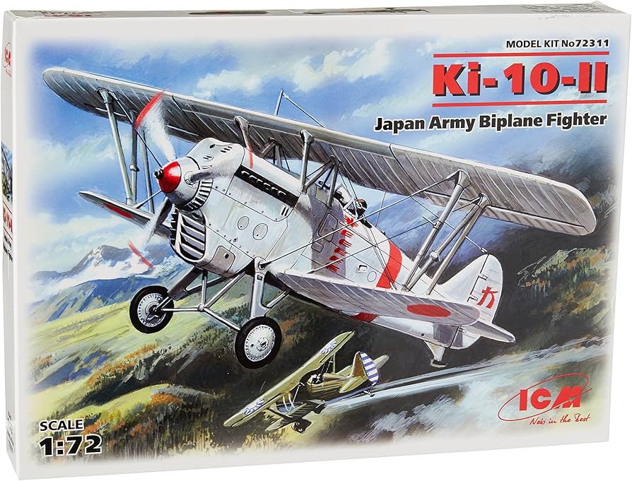 KI10本セット Amazon.com: ICM Models Ki-10-II Japan Army Fighter Biplane